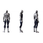 Postavička Spider-man strieborno-modrý